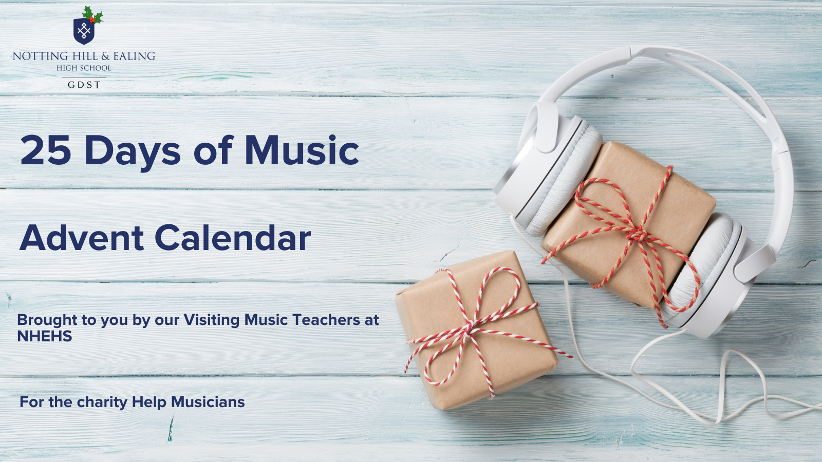 Music Advent Calendar Hits the Right Notes for Musicians' Charity